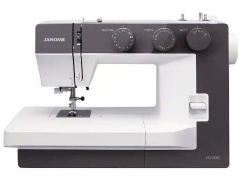 Janome 1522-DG 22 Stitch Sewing Machine with Wide Sewing Bed - Lot 133