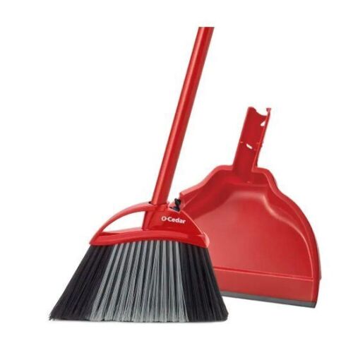 Lot of (2) O-Cedar PowerCorner Angle Broom with Dust Pan  - Lot 345