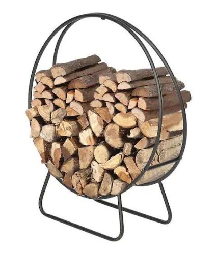 24 in. Heavy-Duty Round Firewood Rack - Lot 347