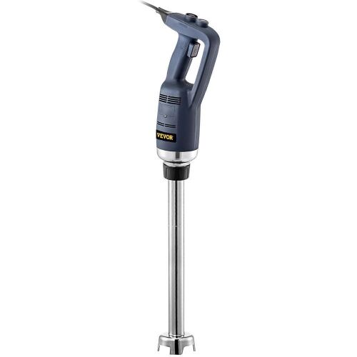 VEVOR Commercial Immersion Blender 500W Power, Hand Held Mixer with 19.7-Inch Stainless Steel Removable Shaft, Variable Speed 4000-16000RPM - Lot 356