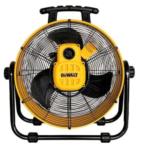 DEWALT 20 in. 3-Speed Heavy-Duty Drum Fan with 6 ft. Power Cord - Lot 91