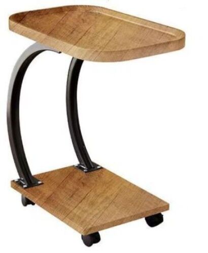 23" Woodene Top C Shaped Side Table  - Lot 285