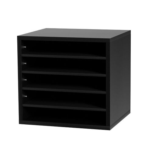 VEVOR 5 Compartments Office Mailbox with Adjustable Shelves, 13.9x12x13 inches  - Lot 605