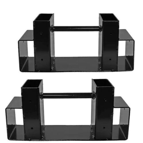 Sunnydaze Decor Steel Firewood Log Rack Bracket Kit, Adjustable to Any Length - Lot 607