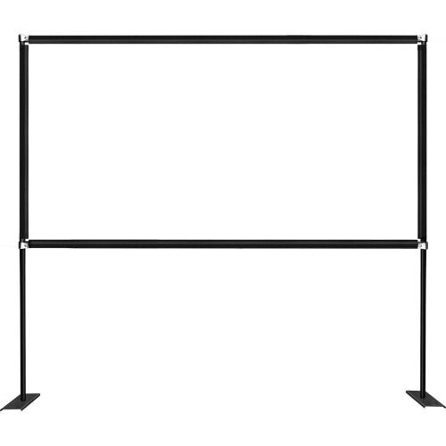 VEVOR Projector Screen with Stand 100inch16:9 4K HD Wide Angle  - Lot 587