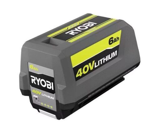 RYOBI 40-Volt 6.0 Ah High Capacity Lithium-Ion Battery - Lot 336