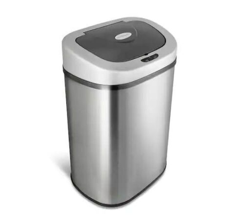 NINESTARS 21 Gal. Auto-Open Infrared Trash Can - Lot 581