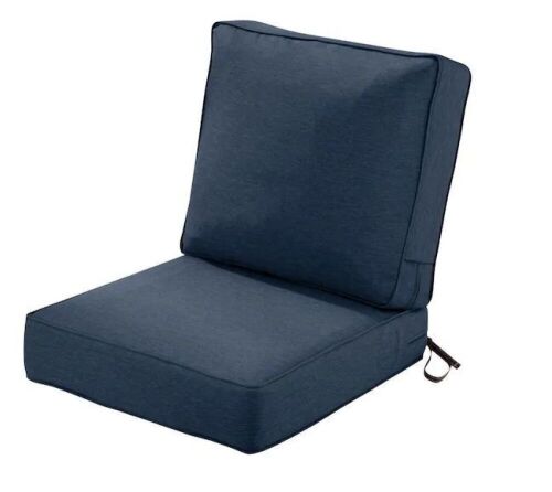 Outdoor Lounge Cushion Set in Heather Indigo - Lot 582