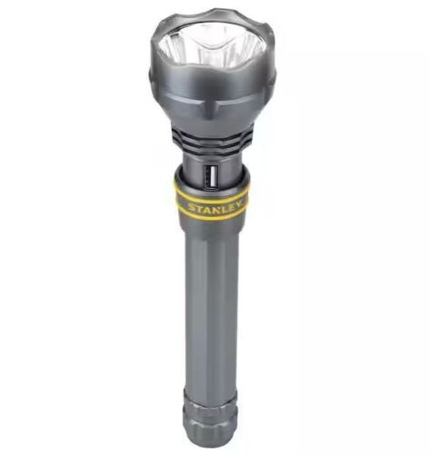 Stanley 1000 Lumens High Power Rechargeable LED Hand-Held Flashlight with Portable USB Power - Lot 215
