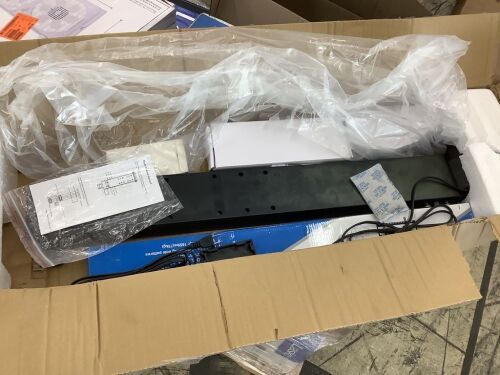 VEVOR Motorized TV Lift Stroke Length 31 Inches for Max.60 Inch TV with Remote Control Height Adjustable 42-73 Inch, Load Capacity 132 Lbs - Lot 110