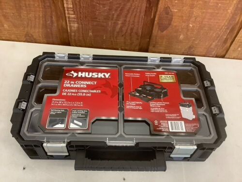 Husky Connect 10-Compartment Small Parts Organizer% - Lot 427