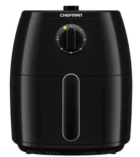 Chefman TurboFry 8 Qt. Air Fryer, Integrated 60-Min Timer for Healthy Cooking, Cook with 80% Less Oil, Adjustable Temperature - Lot 424