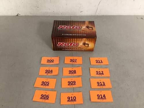 Box of 36 Rolls of Rolos - Lot 906