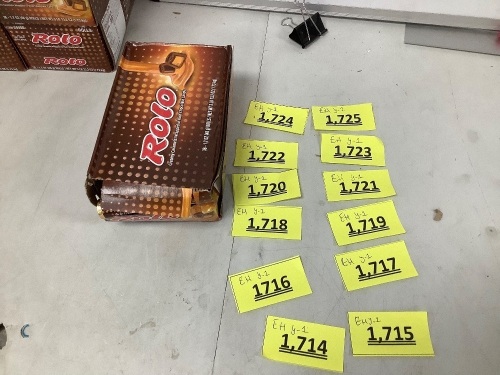 Box Of Rolos 36 Rolls - Lot 1724
