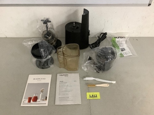 Hurom Slow Juicer - Lot 1812