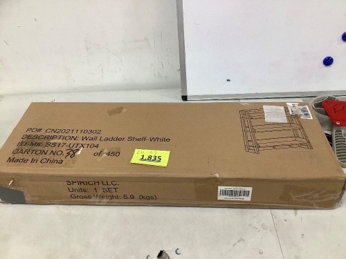 Wall Ladder Shelf - Lot 1835