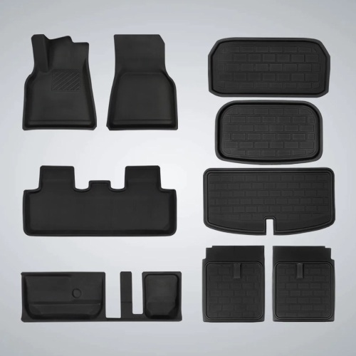 Floor Mats & Trunk Liners 9Pcs Set for Model Y 7-Seater - Lot 1867