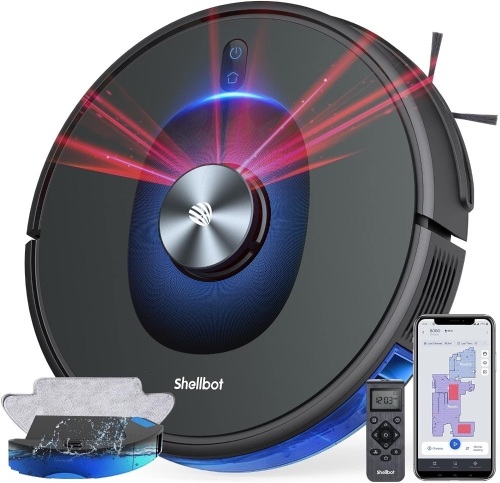 Shellbot Robot Vacuum Cleaner - Lot 1881