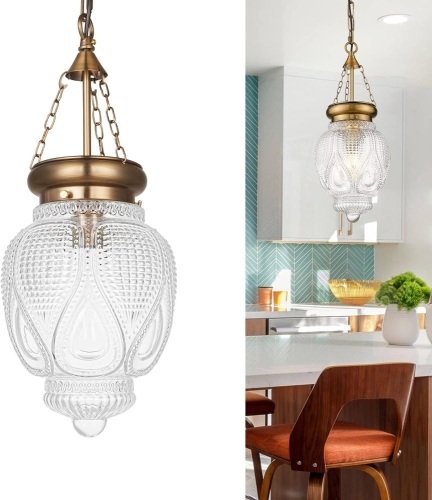 oiYio Brass Pendant Light - Lot 1882