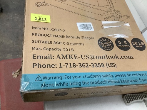 AMke 3 in 1 Bedside Sleeper - Lot 1817