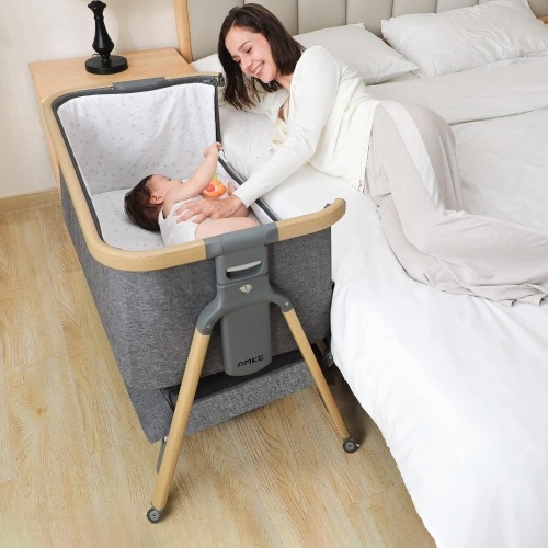 Amke Bedside Crib - Lot 1821