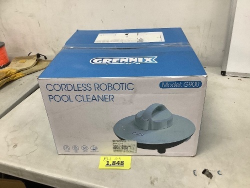 Grennix Robotic Pool Vacuum Cleaner - Lot 1848