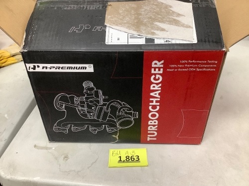 A- Premium Turbo Charger for unknown vehicle - Lot 1863