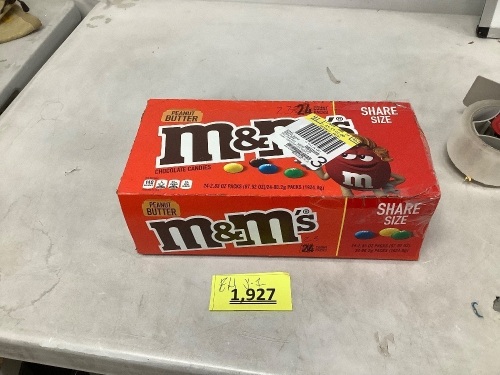 23 Bags Of Peanut Butter m&m's - Lot 1927