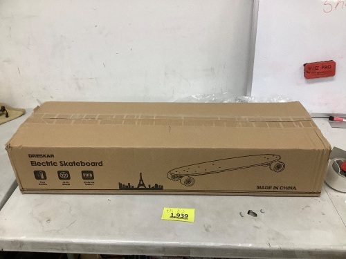 Dreskar Electric Skateboard - Lot 1939
