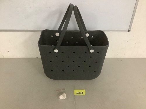 Gray Croc Bag - Lot 1918
