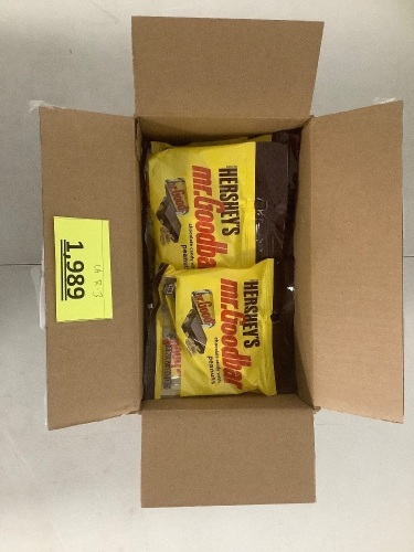 12 2.7 OZ Bags Of Mr.GoodBars - Lot 1989