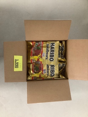 12 4 OZ Bags Of Haribo Goldbears - Lot 1990