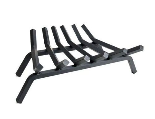 Pleasant Hearth 3/4 in. 24 in. 6-Bar Steel Fireplace Grate - Lot 170