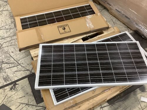 Lot of (3) Solar Panels  - Lot 407