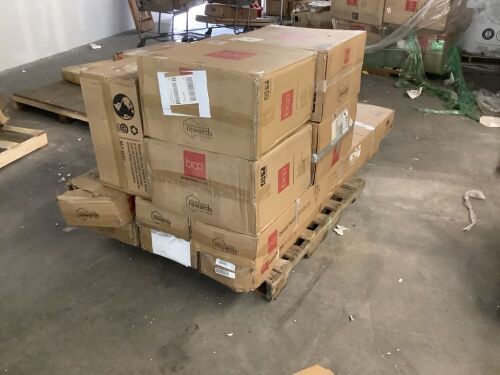 Lot of (6) Cantilever Patio Umbrellas & (6) Bases - Uninspected - Lot 144