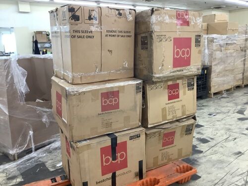 Lot of (6) BCP Boxes from Sets, Parts Unknown  - Lot 722