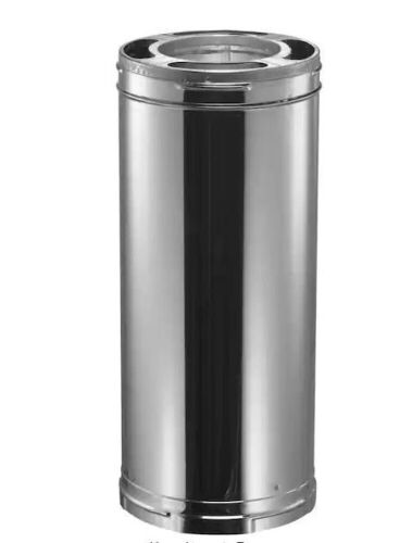 DuraVent 6 in. Dia x 36 in. Triple-Wall Galvanized Chimney Stove Pipe - Lot 156