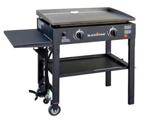 Blackstone 28 in. 2-Burner Griddle Cooking Station in Black - Lot 19