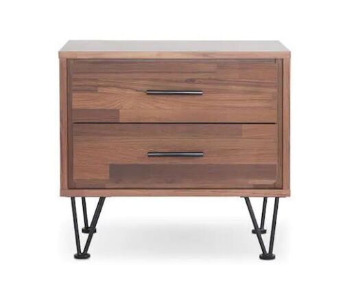Acme Furniture Deoss 2-Drawer Walnut Nightstand - Lot 157