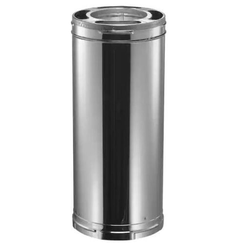 DuraVent 6 in. Dia x 36 in. Triple-Wall Galvanized Chimney Stove Pipe - Lot 159