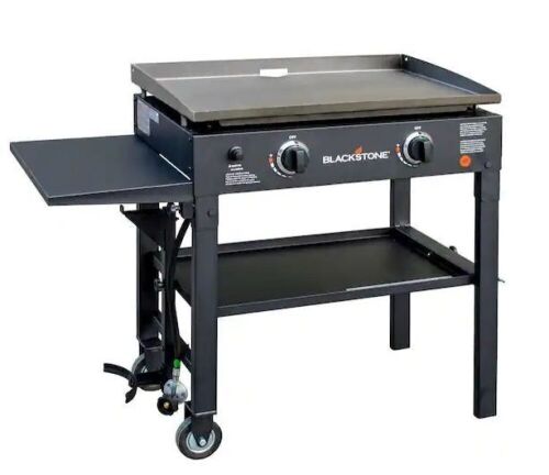 Blackstone 28 in. 2-Burner Griddle Cooking Station in Black - Lot 34