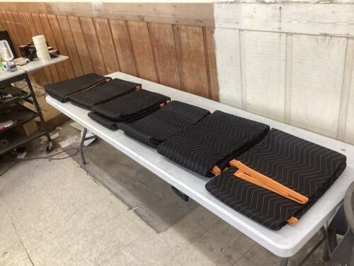Lot of (6) Moving Blankets, 72" x 40"  - Lot 696