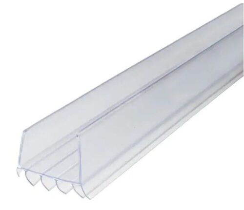 M-D Building Products 36 in. Clear Vinyl U-Shape Cinch Slide-On Under Door Seal - Lot 426