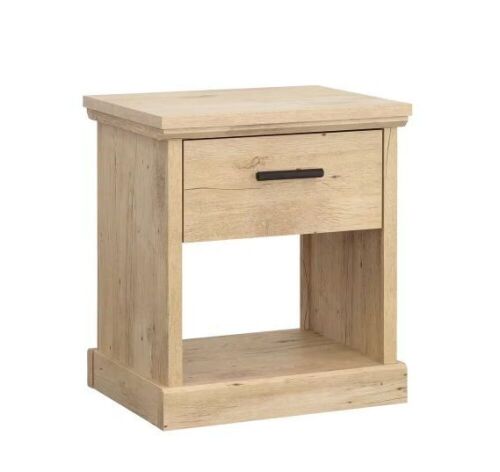 SAUDER Aspen Post Prime Oak 1-Drawer Nightstand - Lot 90