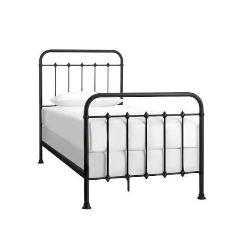 StyleWell Dorley Farmhouse Black Metal Twin XL Bed - Lot 209