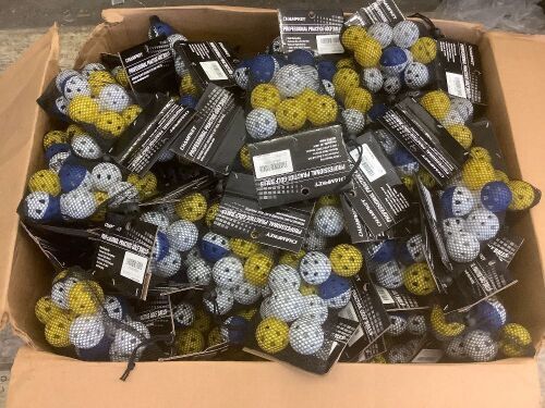 Lot of (124) CHAMPKEY Professional Practice Golf Balls, 12pk - Lot 668