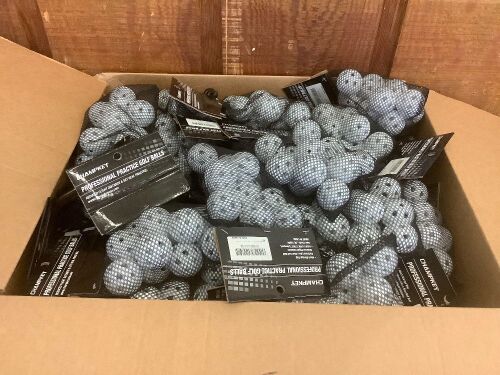 Lot of (63) CHAMPKEY Professional Practice Golf Balls, 12pk - Lot 670
