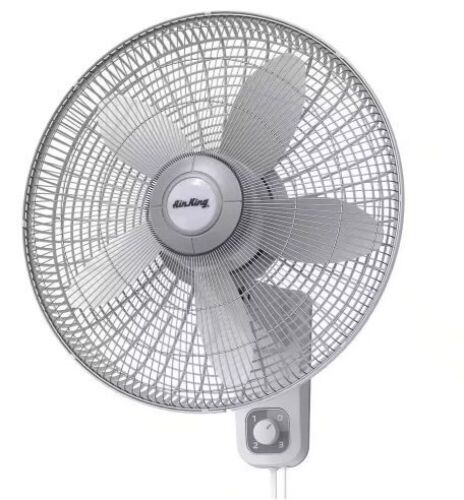 Air King 18 in. Commercial Grade Oscillating Wall Mount Fan - Lot 589
