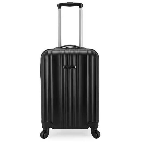 Traveler's Choice Elite Black Luggage Fullerton Hardside Carry-On Spinner Luggage - Lot 616