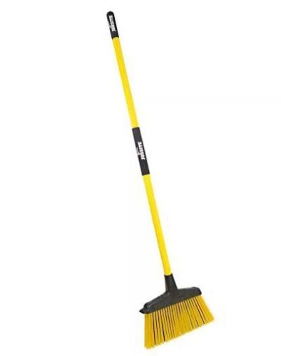 Quickie Jobsite Multi-Surface Fiberglass Handle Angle Broom - Lot 700